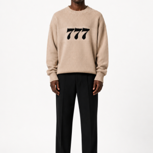 777 KNIT SWEATER ARMY