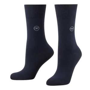 Tom Tailor Damen Socken Komfortbund 3er Pack Uni 9703 Büro
