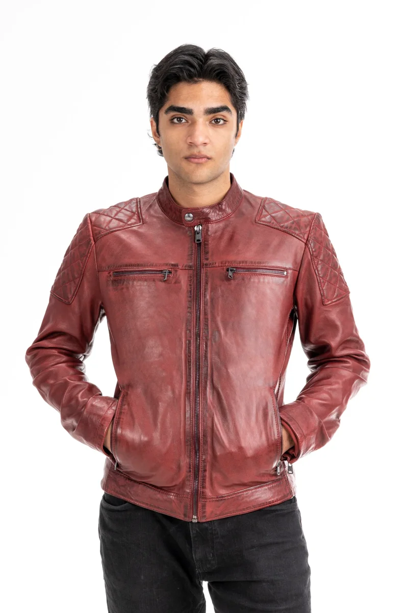 MUSA Biker Lederjacke