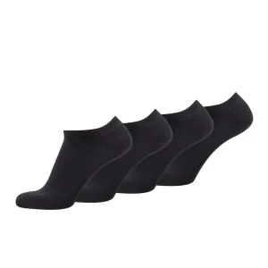 Tom Tailor kurze Sneaker Socken schwarz 4er Pack