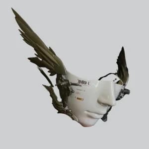 Cyberpunk Maske Frau