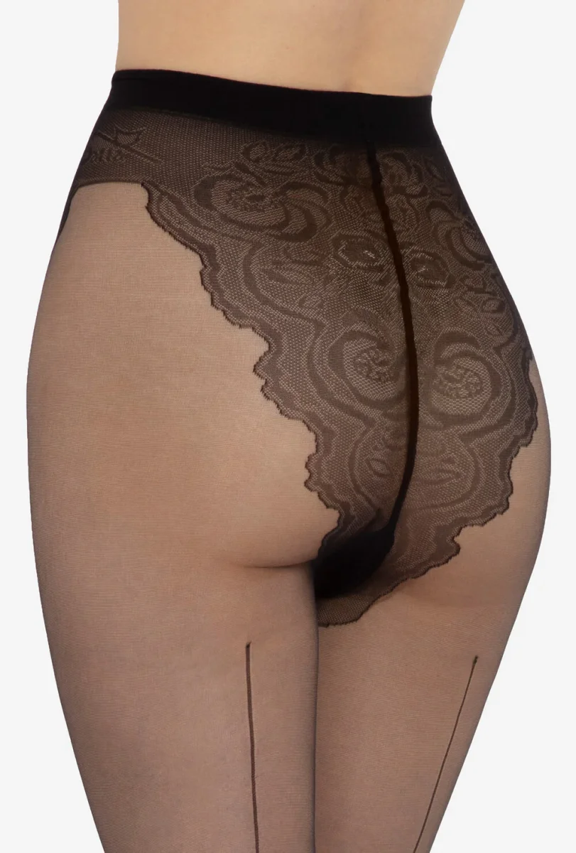 Gatta Chiara Classic | 20DEN | Feinstrumpfhose mit Naht – Bild 4