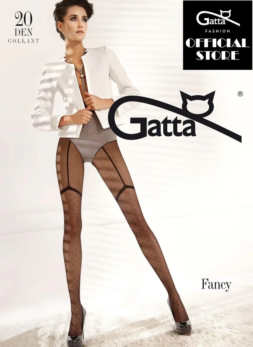 Gatta Fancy 06 | 20DEN | gemusterte Feinstrumpfhose