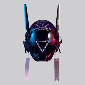 Taktischer Cyberpunk-Helm